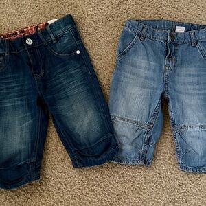 Denim Shorts set, 6-7 yrs.